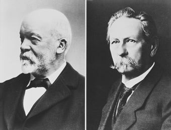 Gottlieb Daimler and Carl Benz
