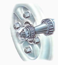 Image result for car tire driving wheel, driven wheel and bearings